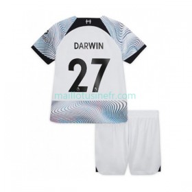 Maillot de Foot Liverpool Darwin Nunez 27 Extérieur 2022-23 - Enfant